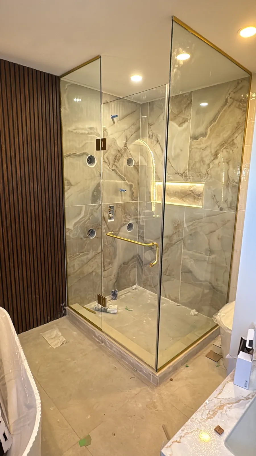 Glass Shower Door 13 project by ALUWORLD LTD