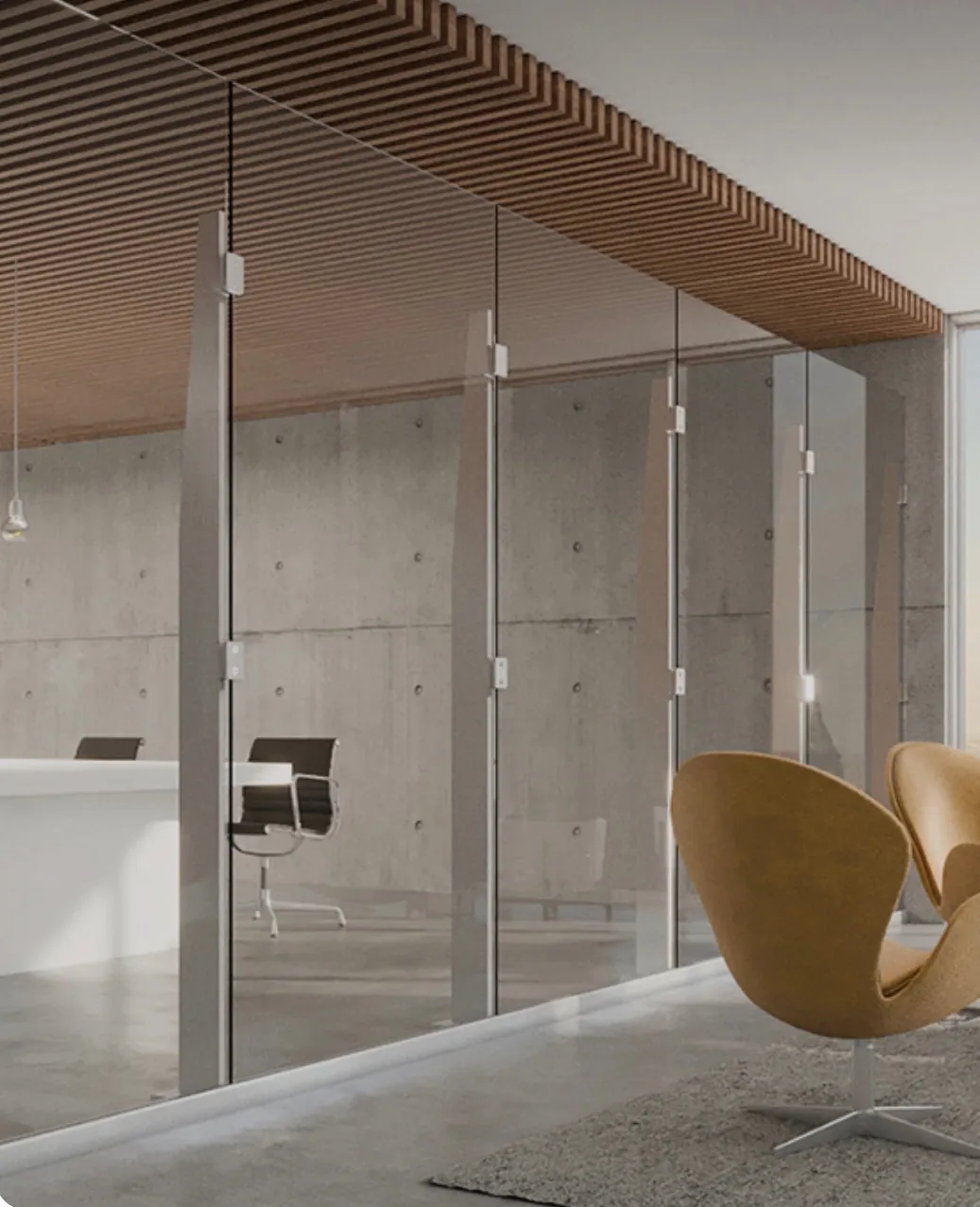 Glass Partition 01 project by ALUWORLD LTD